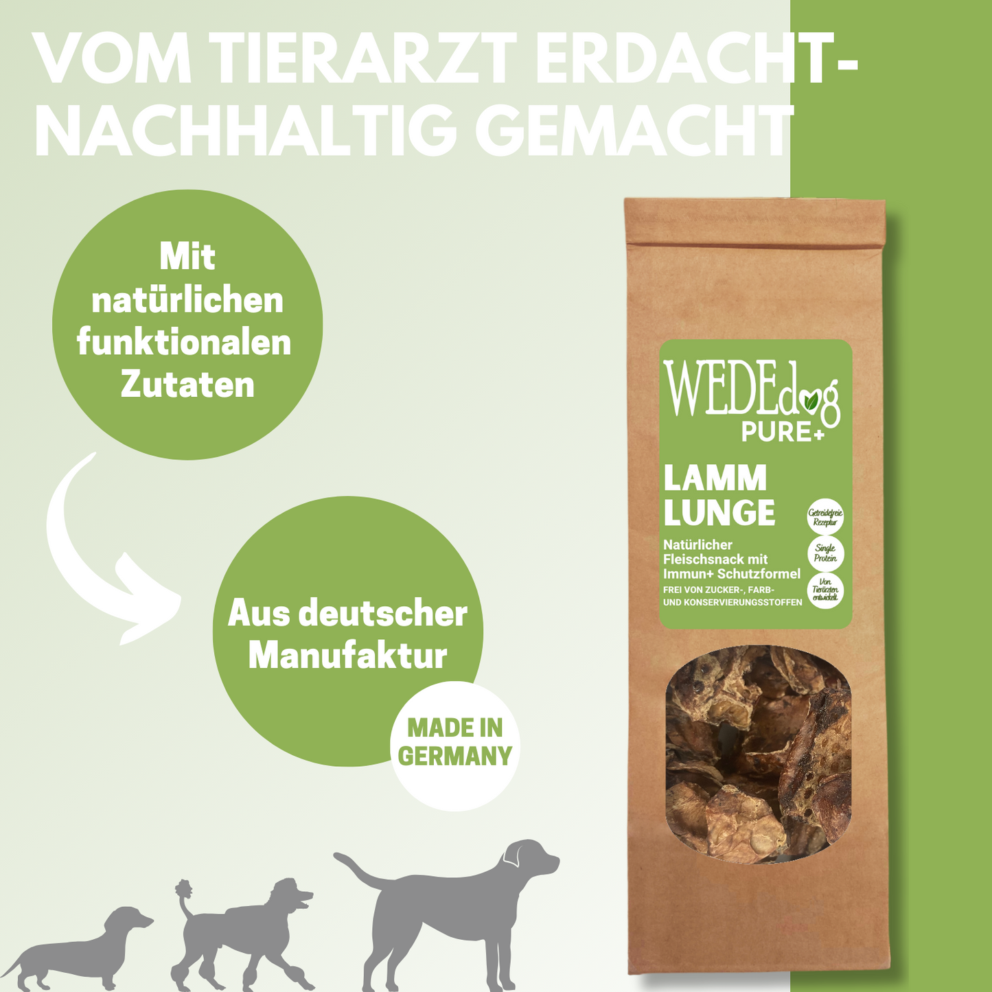 WEDEdog Lammlunge getrocknet