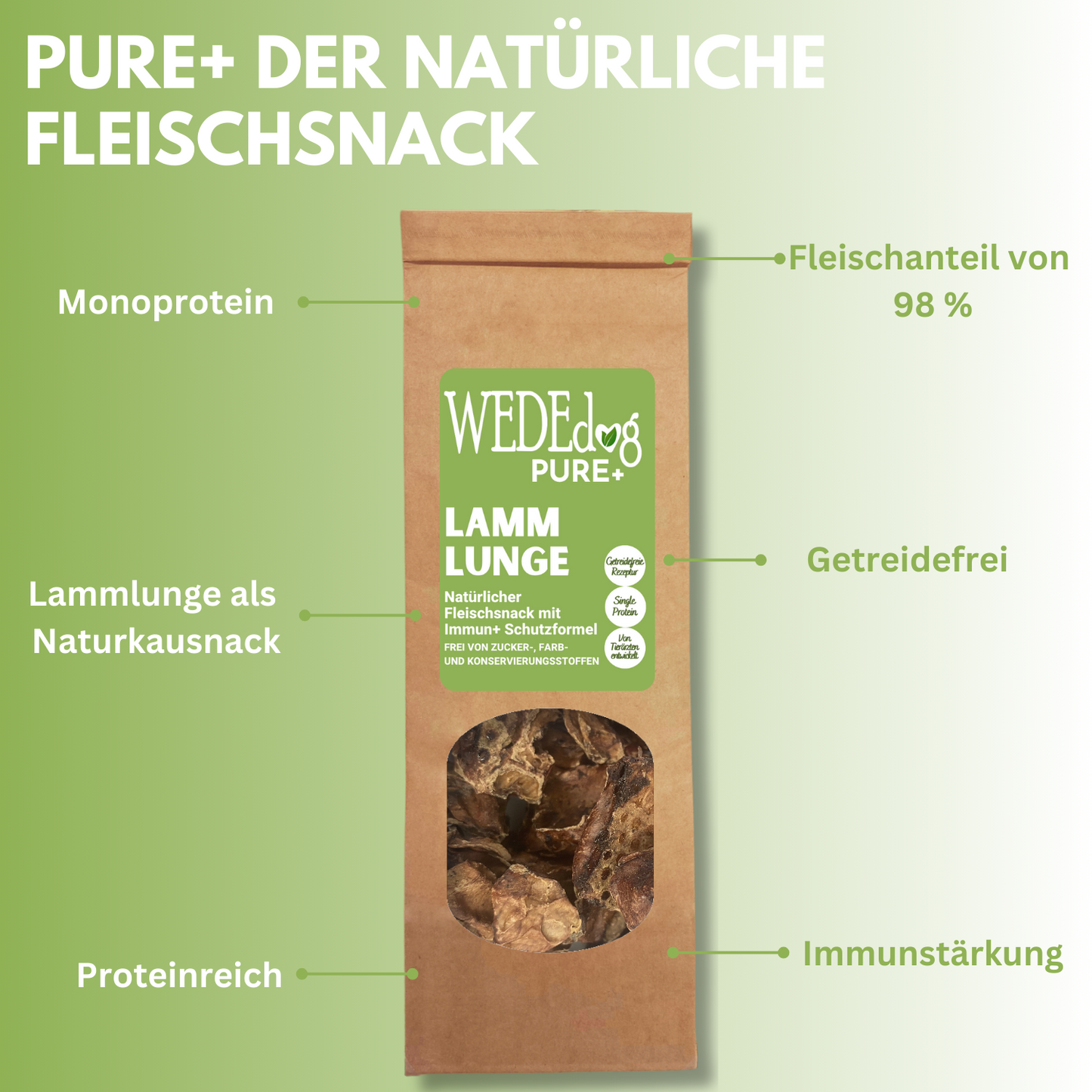 WEDEdog Lammlunge getrocknet