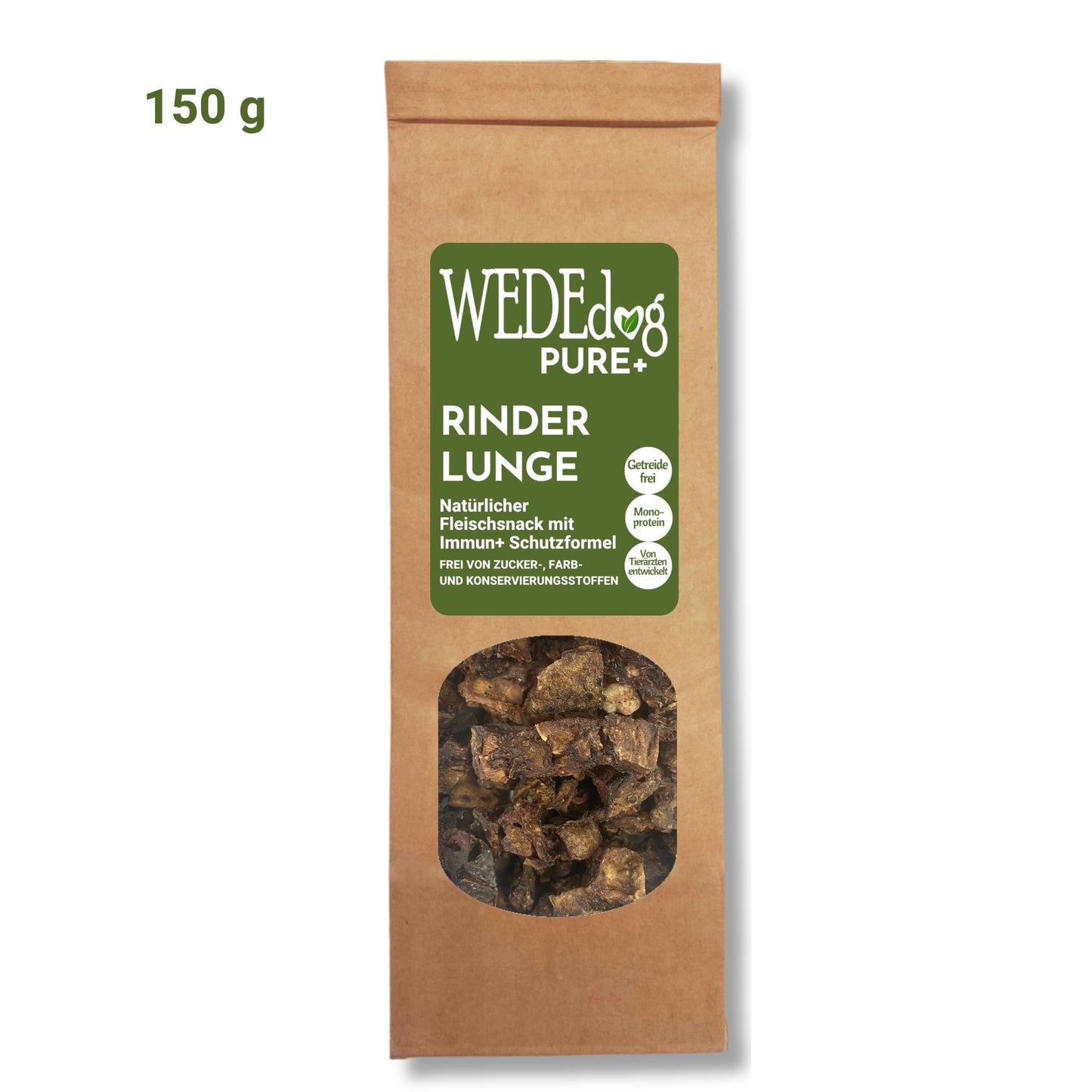 WEDEdog PURE+ Rinderlunge getrocknet