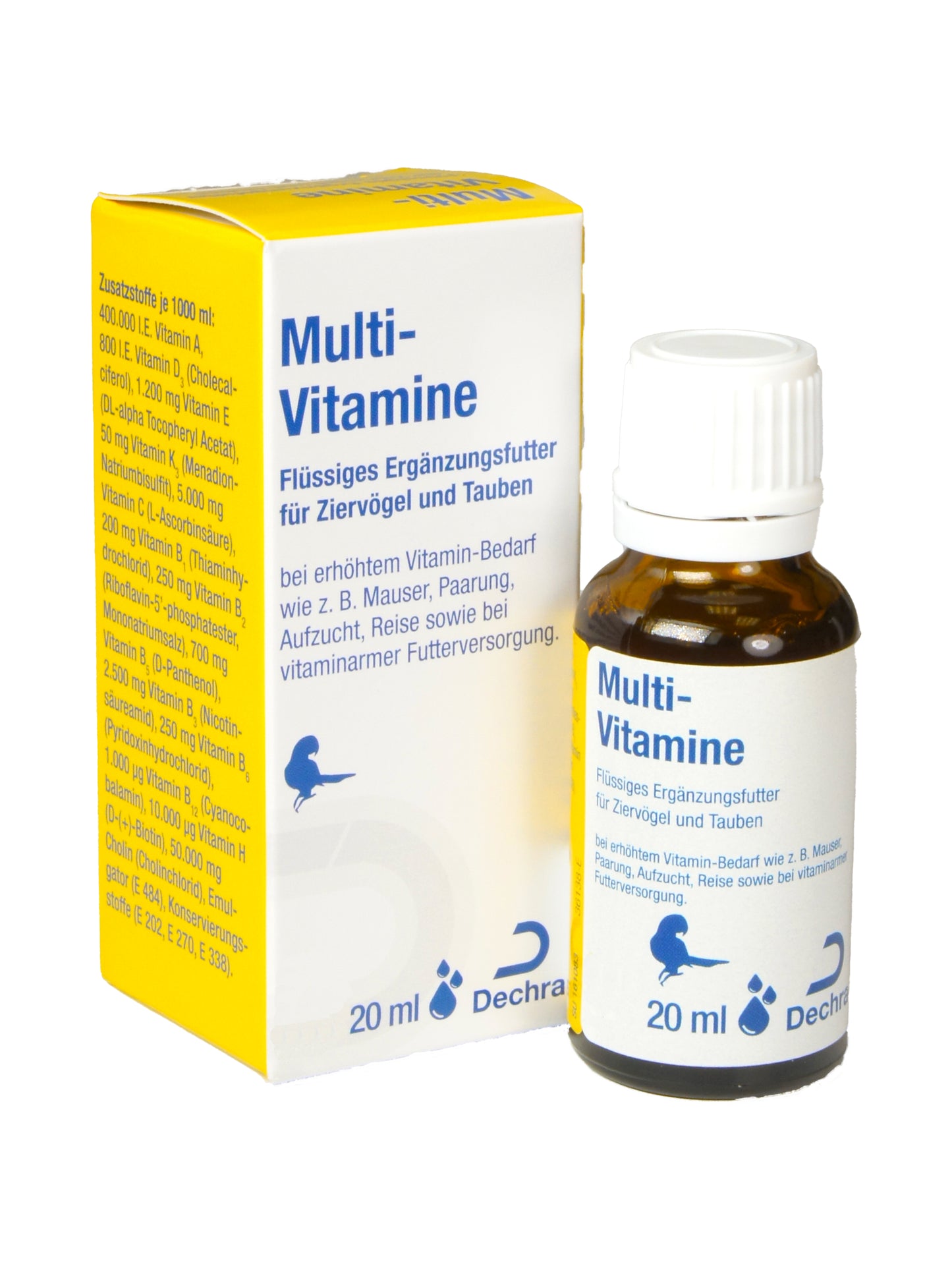 Dechra Multivitamine für Ziervögel