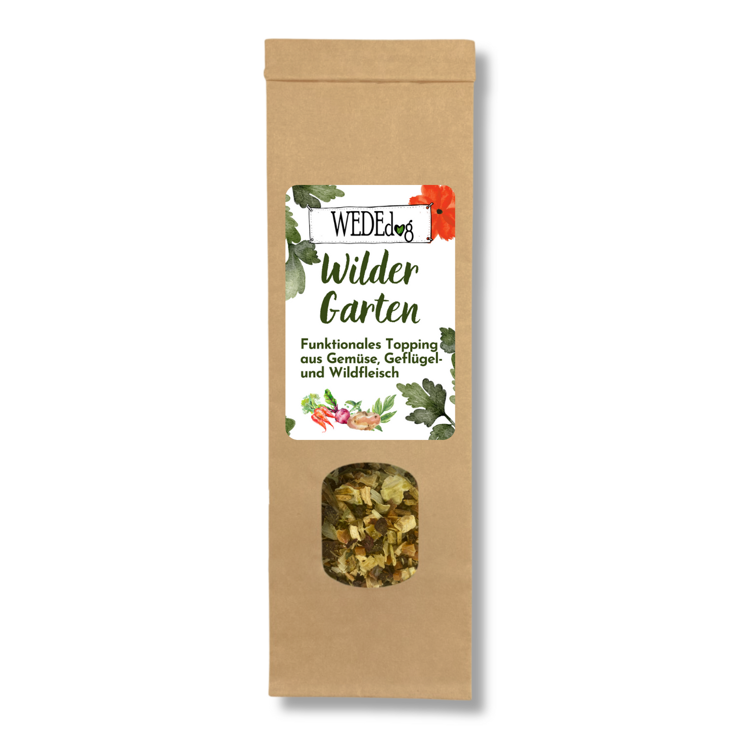 WEDEdog Hundefutter Topping Wilder Garten 150g
